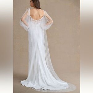 Anthropologie Bridal Cape